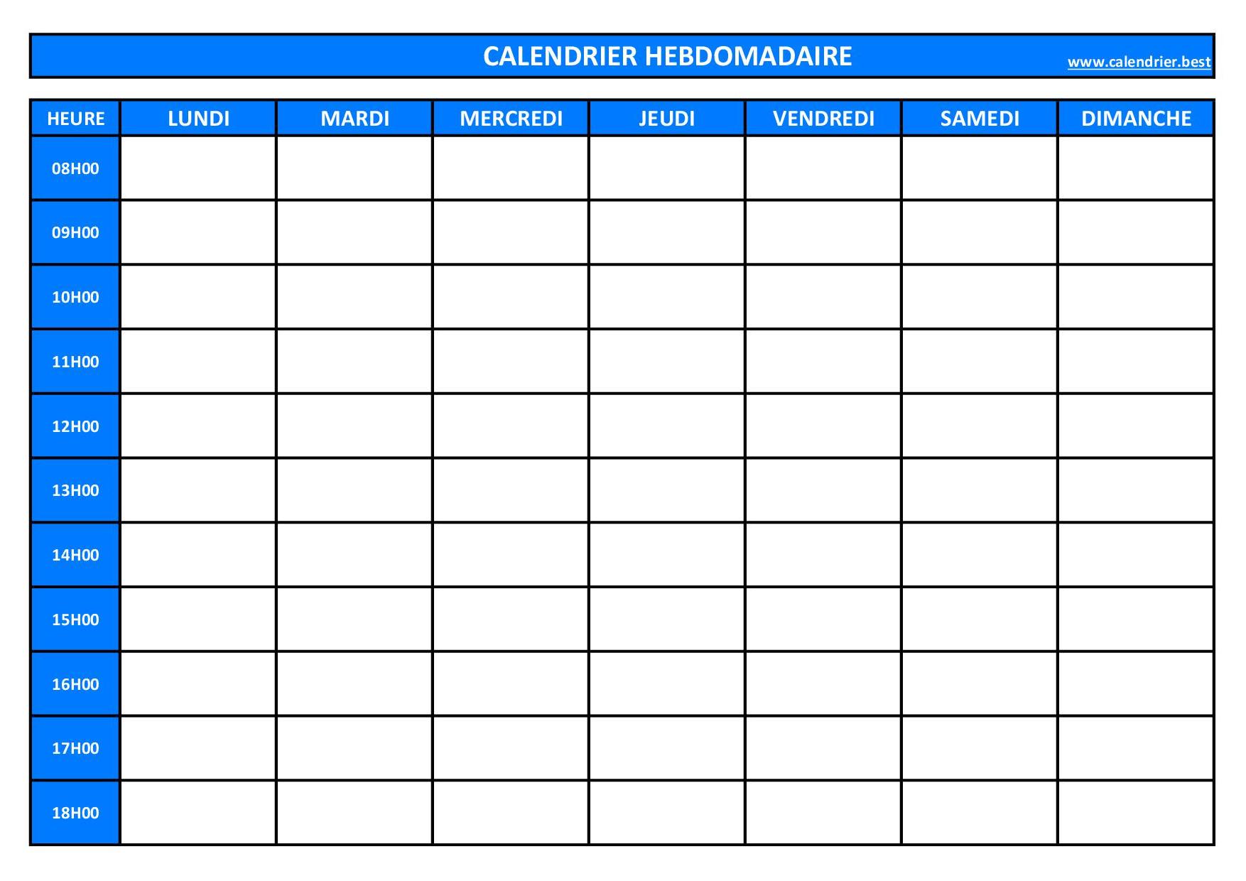 Modèles de calendrier vierges gratuits - Smartsheet