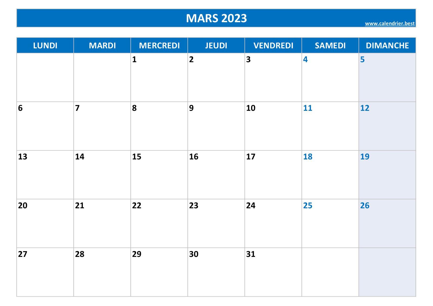 Calendrier 2023-2024 Planner 2023 à imprimer Calendrier 