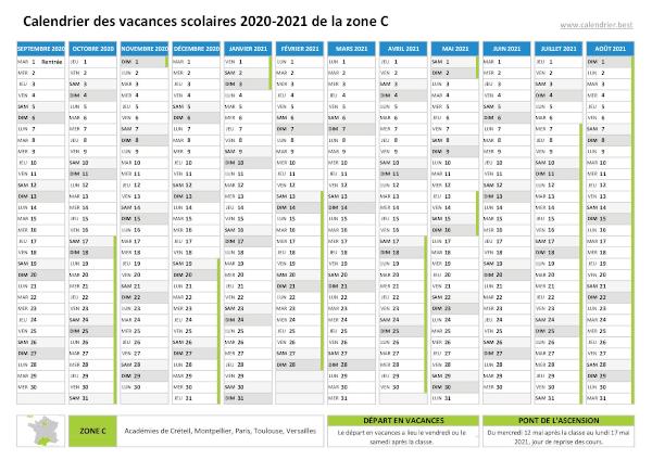 Calendrier Scolaire 2019 Et 2022 Paris Vacances scolaires 2020 2021 et 2021 2022 Paris : dates et calendrier